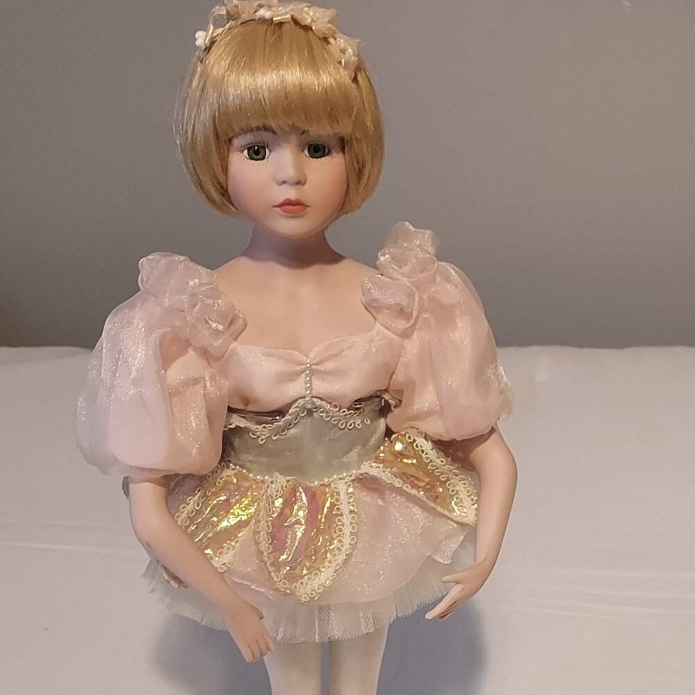 Andrea By Brittany Porcelain Ballerina Doll